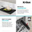 Kore Over the Sink Dish Rack-62170198-62170200