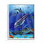 Au-487-Estampe numérique dauphins et poissons par Interlitho, peinture-88104807-88104810