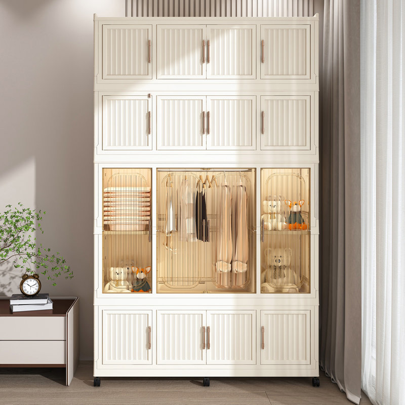Organisateur de garde-robe portable pour vêtements