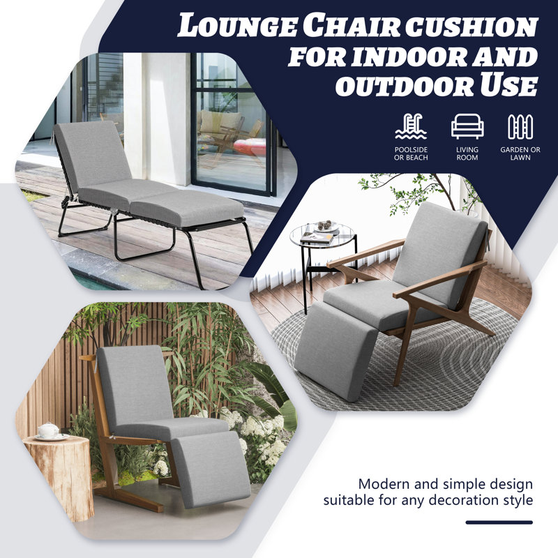 WOWMAX - Piece Outdoor Seat Cushion
