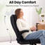 Fauteuil de direction ergonomique à haut dossier avec accoudoirs rabattables Eliyahna-106361610