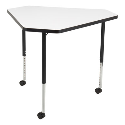 Table mobile articulée à hauteur ajustable 41 po x 36 po Structure Series Diamond
