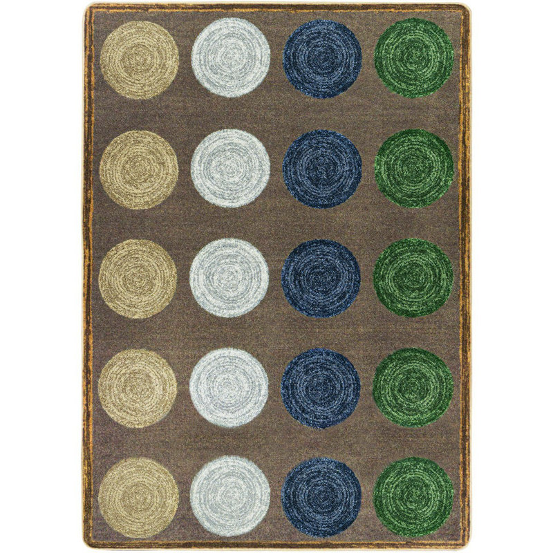 Mindful Seating by Joy Carpets Area Rug, Rectangle 5'4" x 7'8"