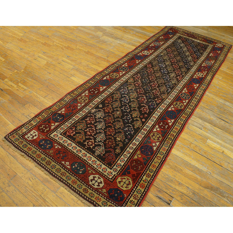 Hand Knotted Wool Geometric Area Rug