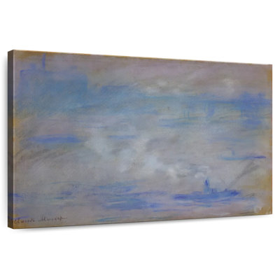 Boat On The Thames - Haze Effect