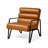 Cacey Faux Leather Armchair-659280907