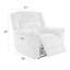 41” Maryellen electric upholstered recliner with adjustable headrest and cushioned armrests