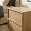 Table de chevet en bois 18,9 po avec 2 tiroirs-1230458325