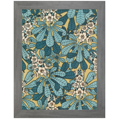 5x7 Picture Frame Grey Grey Series Wide Style 741609 , 2 Inch MDF Moulding , Includes Glass and Backing , Wall Display Frame for Art, Posters, or Photos 