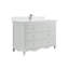 48" Solid Wood Sink Vanity  With 1' Artificial Stone Top-1007424490