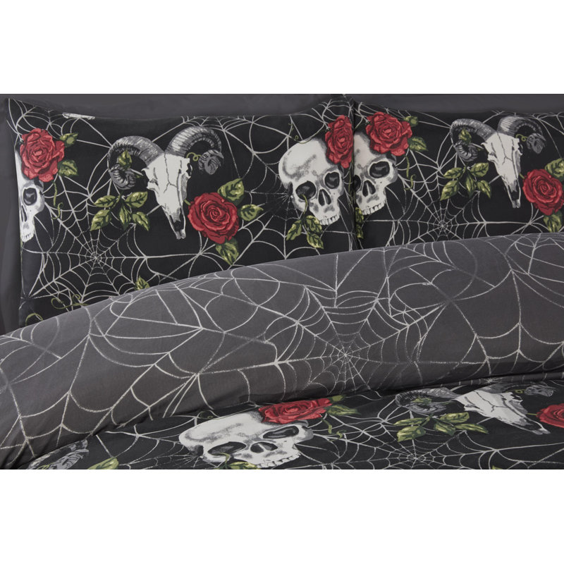 Fritsch Polyester Abstract Duvet Cover Set with Pillowcases Included, Single - 1 Standard Pillowcase