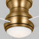 Keed 52'' 3 Blade Ceiling Fan with LED Light Kit
