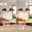 35.4'' Modern Chandelier with Adjustable Chain