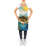 No Pattern Bib Apron