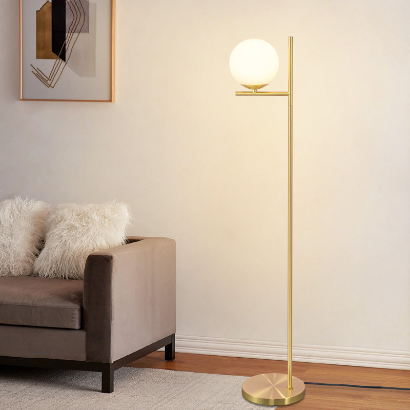 Yerang 150cm Tree Floor Lamp Globe glass Shade