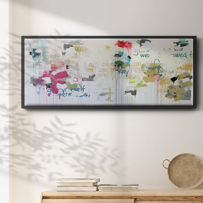«I'm Okay V», toile encadrée