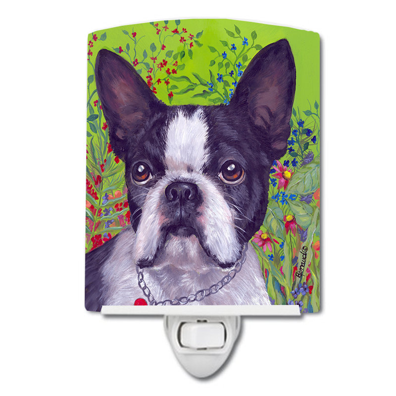 Veilleuse Westie, Boston terrier jungle