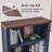 70" Tall Farmhouse Bookshelf Set-596654290