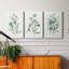 Linen Botanical II - ensemble de 3 impressions sur toile tendue-656137752