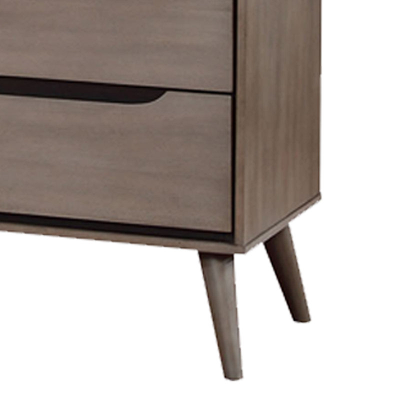 Surya 58'' W 6 - Drawer Dresser, Gray