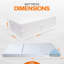 Matelas de futon simple 4 po Beneccio-1274960584-1274960585