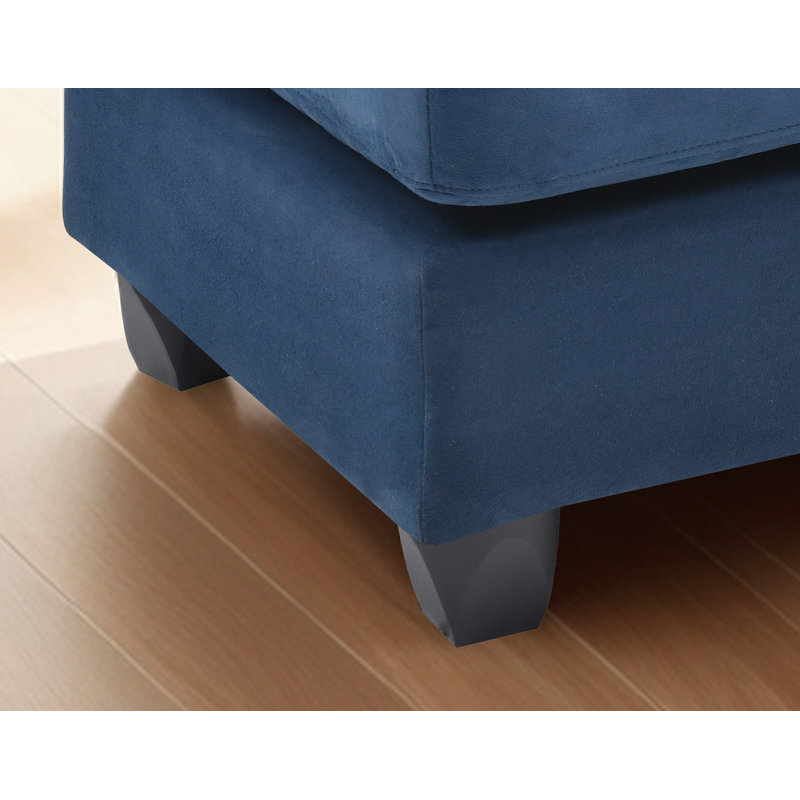 Asgard Ottoman, Navy Blue