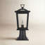 Lampadaire d'extérieur noir 7 pouces Jamila