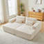 Méridienne surdimensionnée 87 po, sans assemblage requis, causeuse Cloud Plush-1259395487