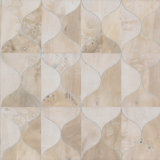 Burlwood Ogee Wood & Shiplap Wallpaper Roll by Candice Olson