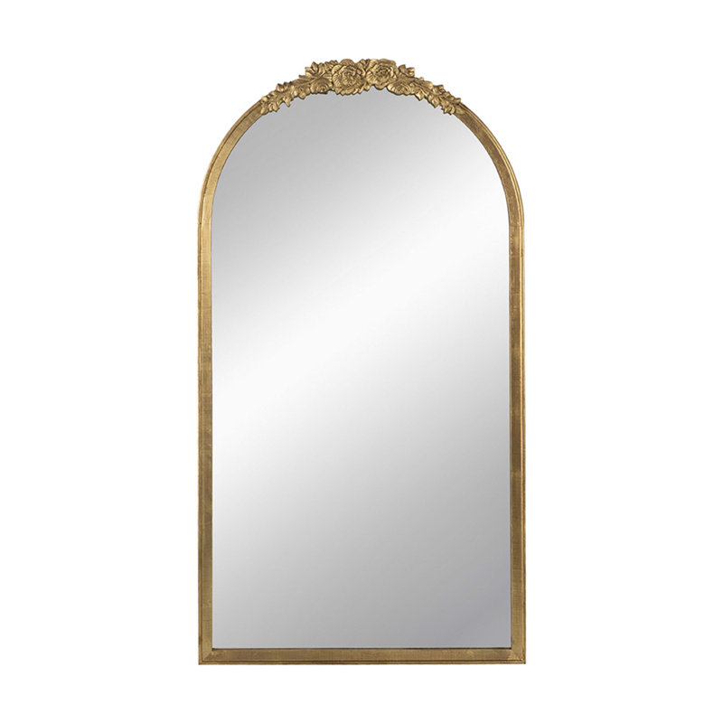28"X53" Wood Floor Mirror, Full Body Mirror, Dressing Make up Mirror for Bathroom Bedroom Living Room, 52.4" x 27.4"