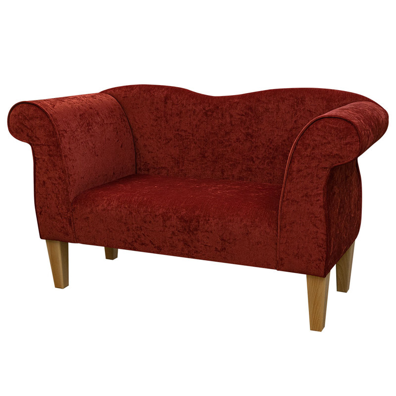 Orange Chaise Sofa