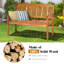 Blizzard Wooden Park Bench