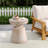 Outdoor/Indoor Lightweight Concrete Side Table