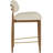 Riccio Vegan Leather Upholstered Stool-808188749-808188746-808188753