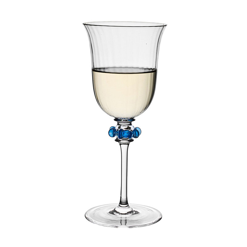 Nell Ruffle Wine Glass