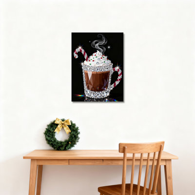 «Sparkling Chocolate Cup», art mural sur toile