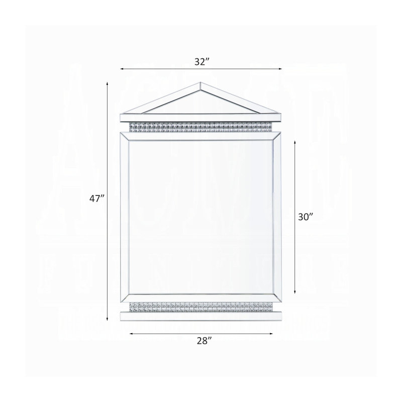 Miroir d'appoint Lotus