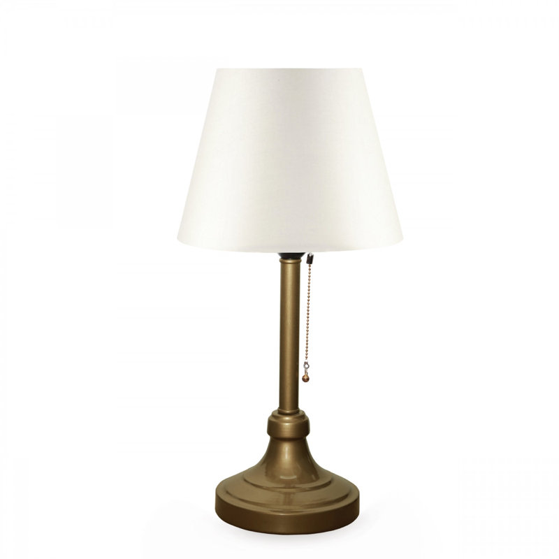 Metal Table Lamp, Cream