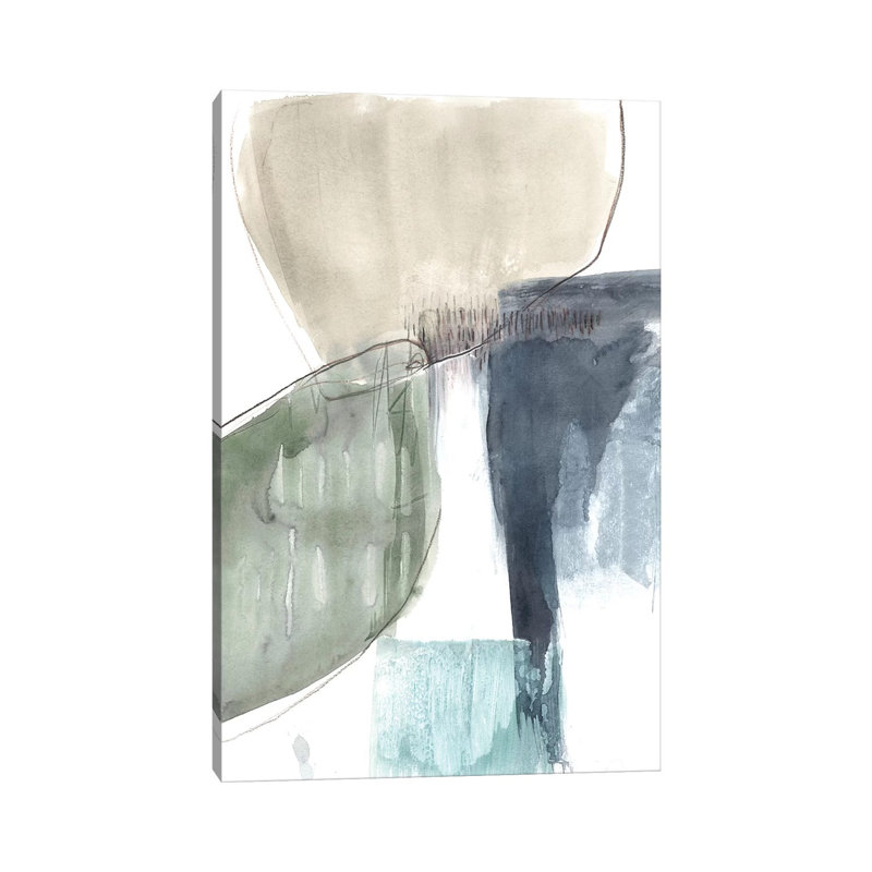 Verdant Divide I by Jennifer Goldberger - Wrapped Canvas Print, 66.04 cm H x 45.72 cm W x 3.175 cm D