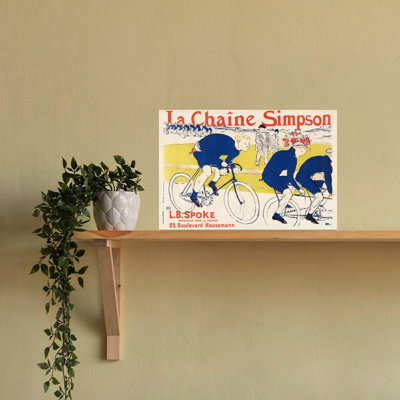 The Simpson Chain Classic Retro Vintage Wall Art Print