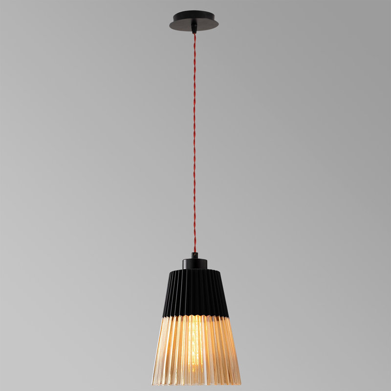 1 - Light Black Single Pendant