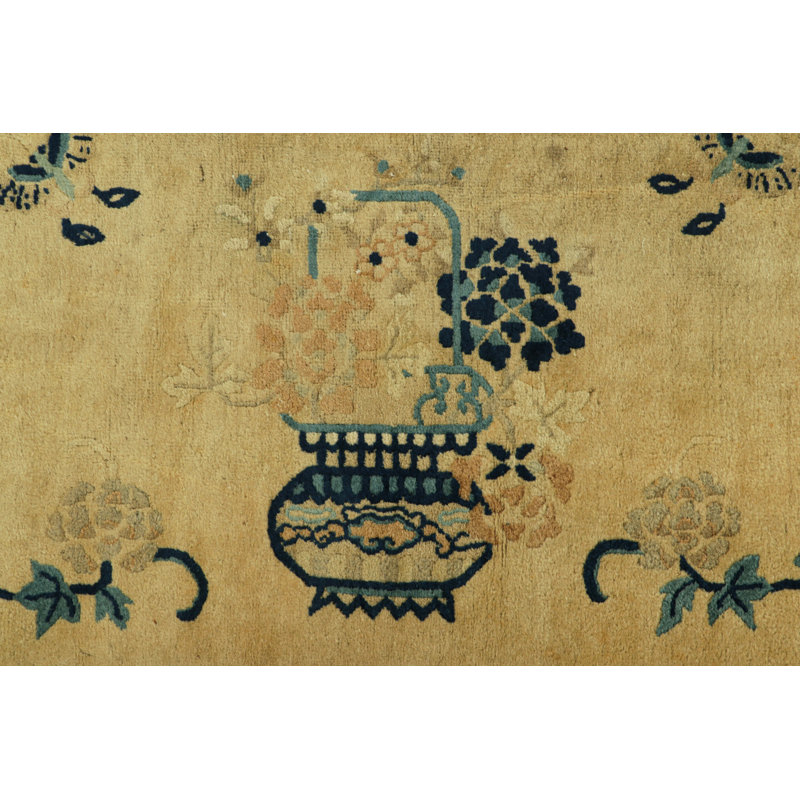 One-of-a-Kind 10’2”x14’6” Hand Knotted Area Rug