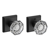 Crystal Door Knob with Baldwin Reserve Rosette