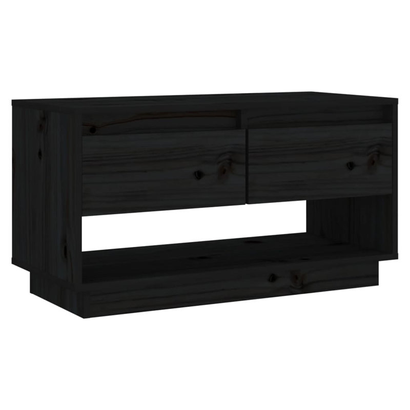 Irasemis Unfinished TV Stand for TVs up to 32", Black
