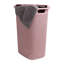 Panier à linge mince 60 L, panier à linge, couvercle, plastique-111360887-111360886