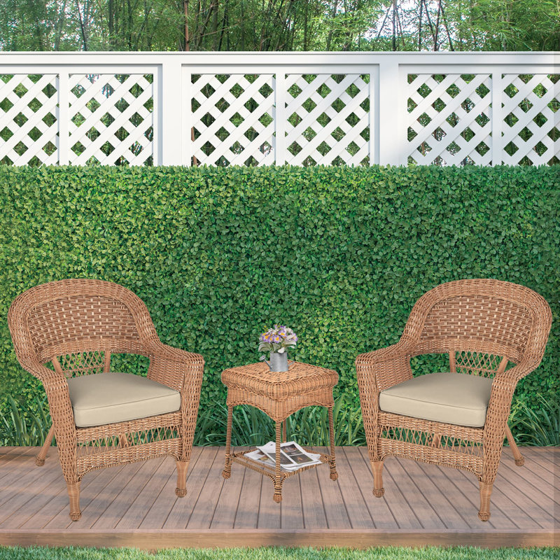 Ensemble de bistro avec coussin 3 pièces Gomes