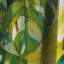 Panneau de rideau tropical, motif occultant de motif de plante de la jungle - Jungle de plantes vertes et jaunes-886890475