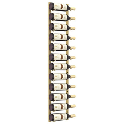 Jerald Wall Mounted Wine Bottle Rack