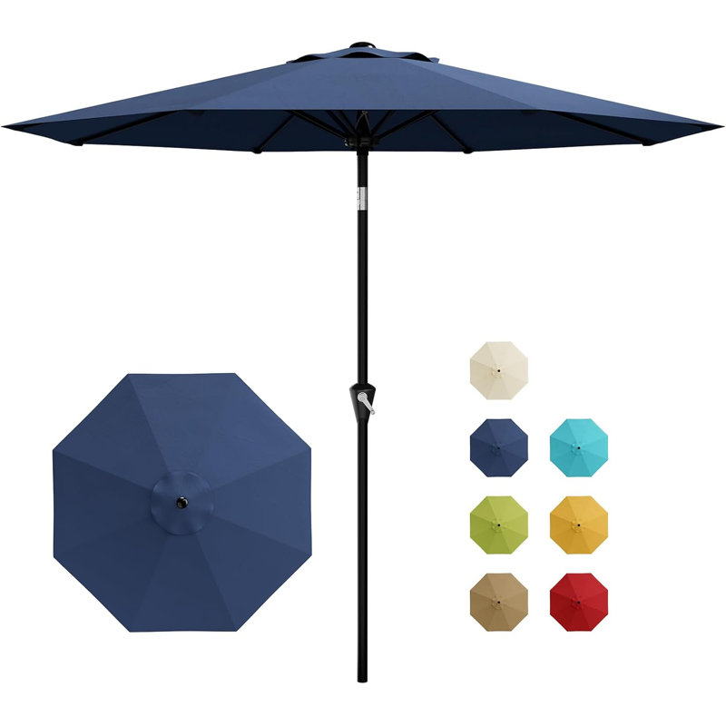 107cm Market Parasol, Navy