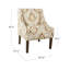 Chaise d'appoint en coton 24,75 po Damiansville-899355275-899355268
